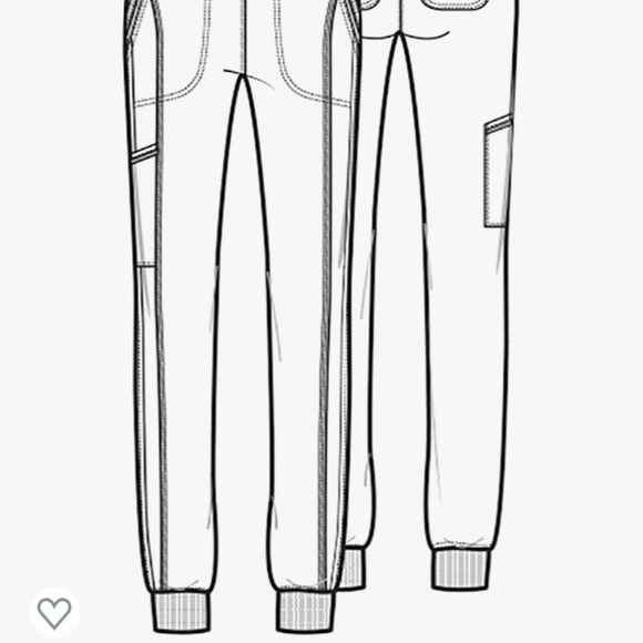 Cherokee Infinity Jogger Scrub Pants (Petite) - Picture 5 of 5